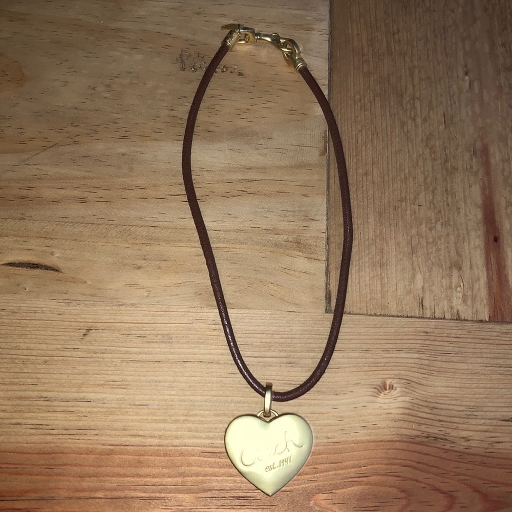 Brand new never used coach choker